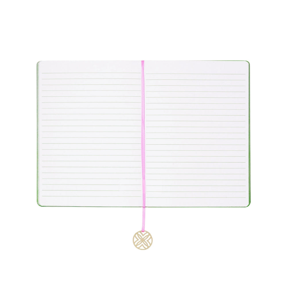 Lilly Pulitzer Journal with Charm-Sunset Shadows Home