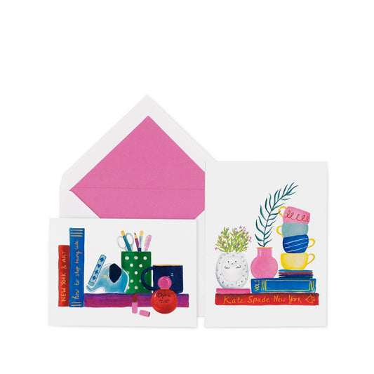 Kate Spade Notecard Set-Charmed Library
