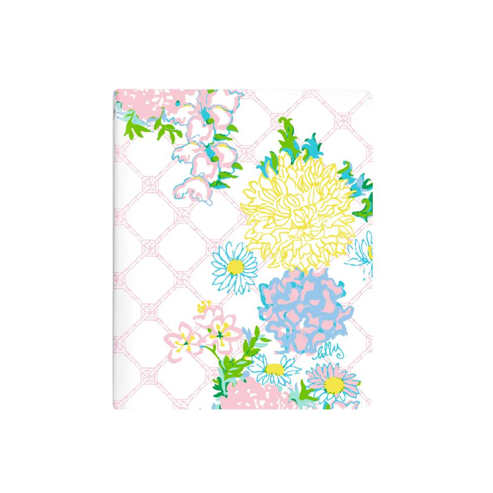 Lilly Pulitzer Concealed Spiral Mini Notebook-Lilly Garden Home