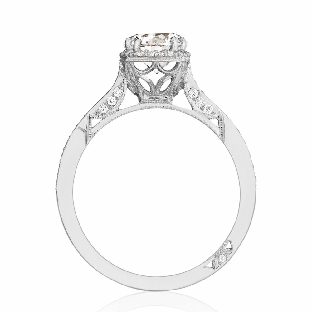 Tacori Dantela Round Bloom Engagement Ring