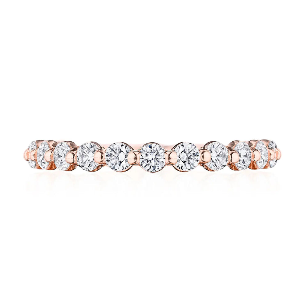 Tacori Sculpted Crescent Two-Prong Diamond Band