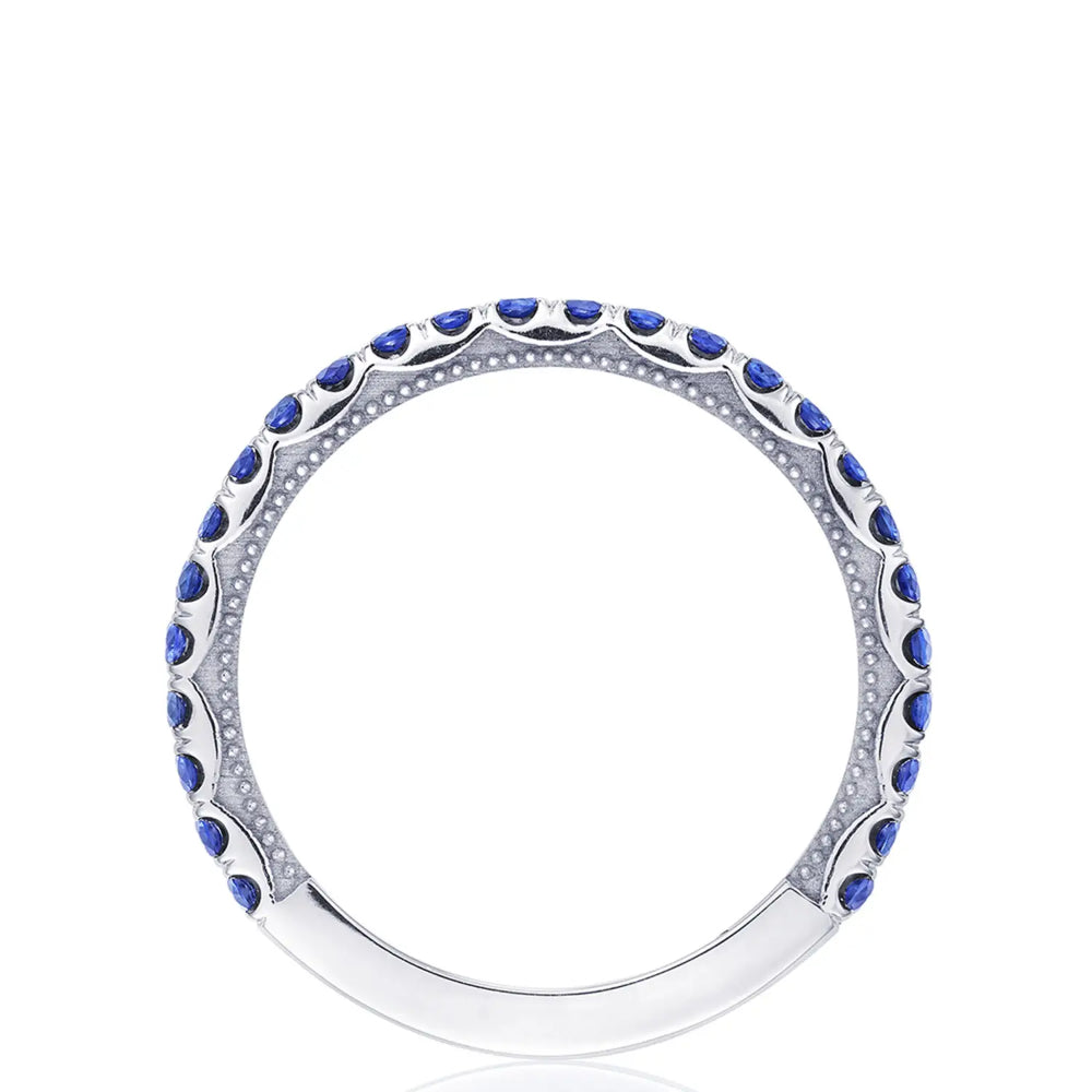 Crescent String Tacori Sculpted Crescent String of Sapphires Ring – Smyth Jewelers