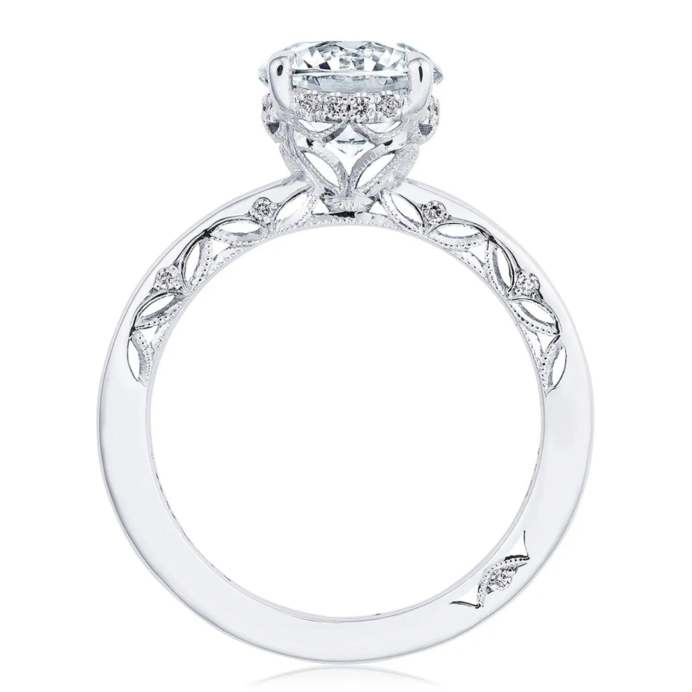 Tacori Dantela Round Solitaire Engagement Ring
