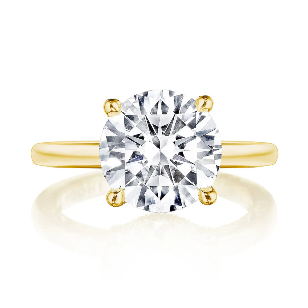 Tacori Dantela Round Solitaire Engagement Ring