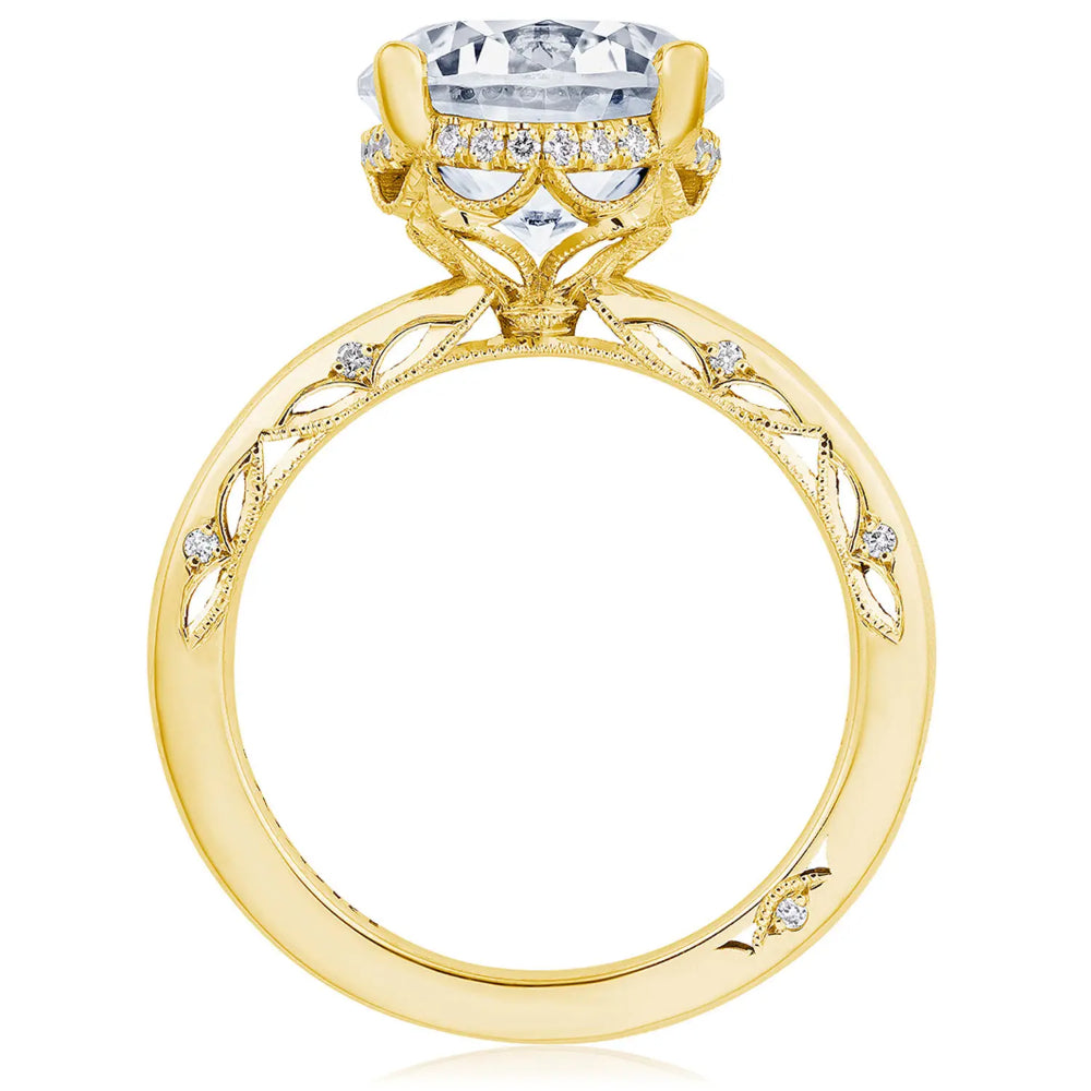 Tacori Dantela Round Solitaire Engagement Ring