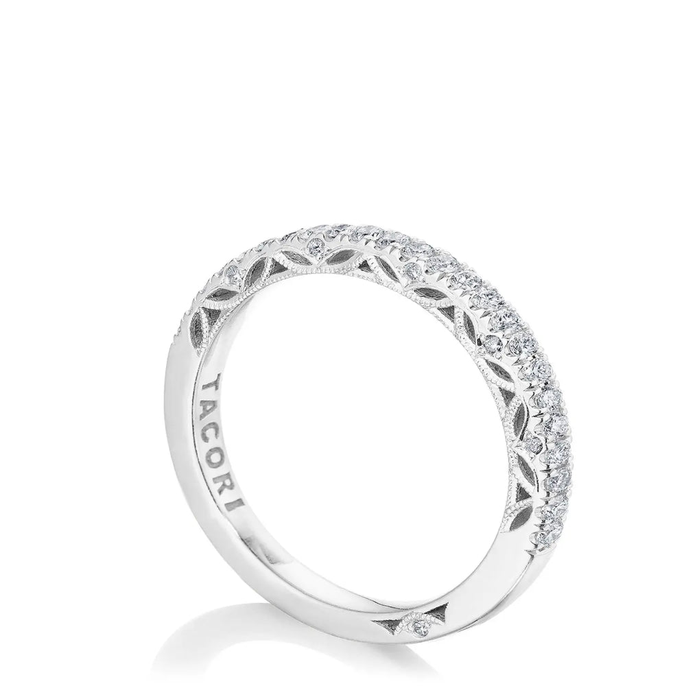 Tacori Dantela French Pave Diamond Wedding Band