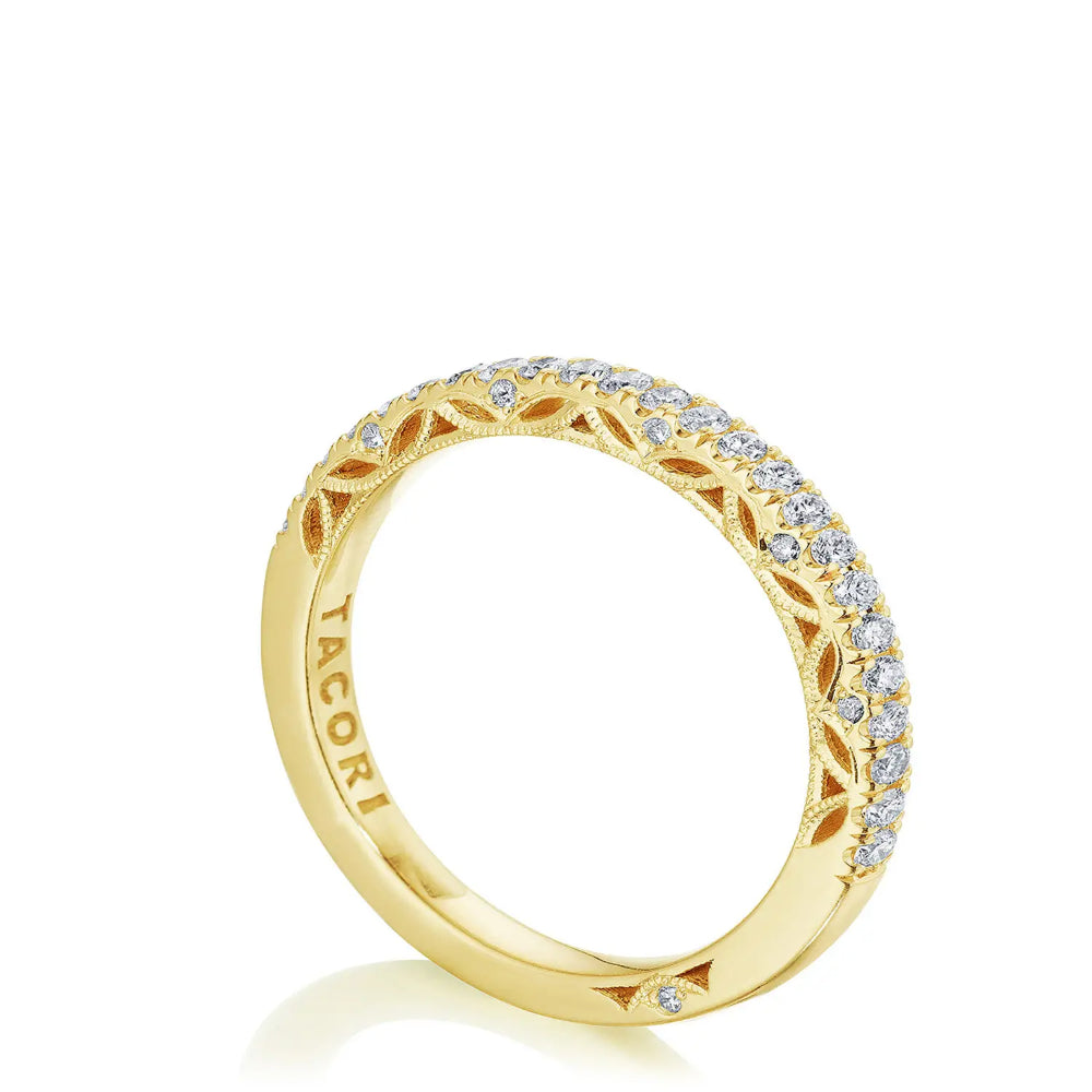 Tacori Dantela French Pave Diamond Wedding Band