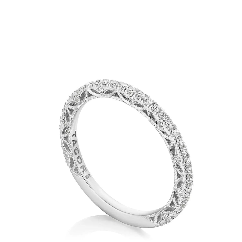 Tacori Dantela French Pave Diamond Wedding Band