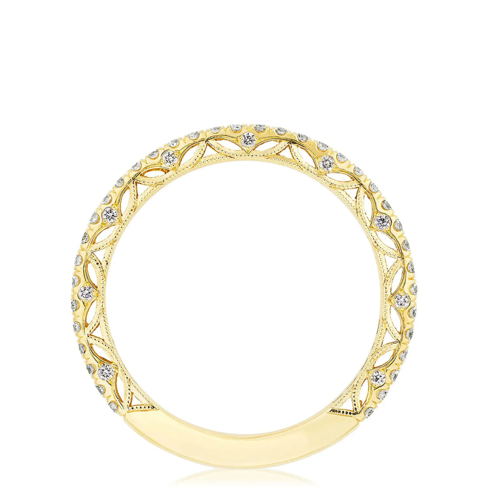 Tacori Dantela French Pave Diamond Wedding Band