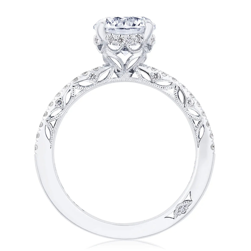 Tacori Dantela Round Solitaire Engagement Ring