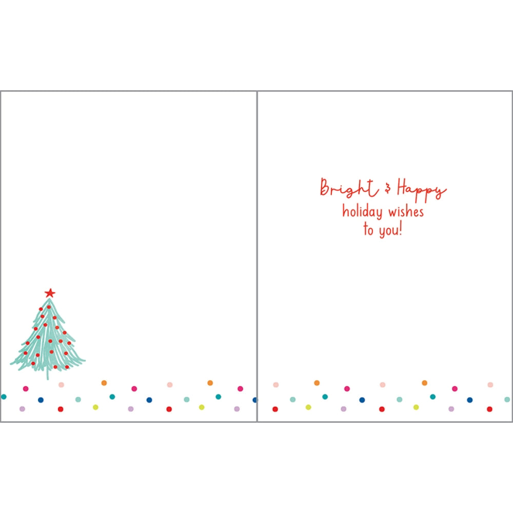 Gina B Designs Christmas Card - Festive Trees