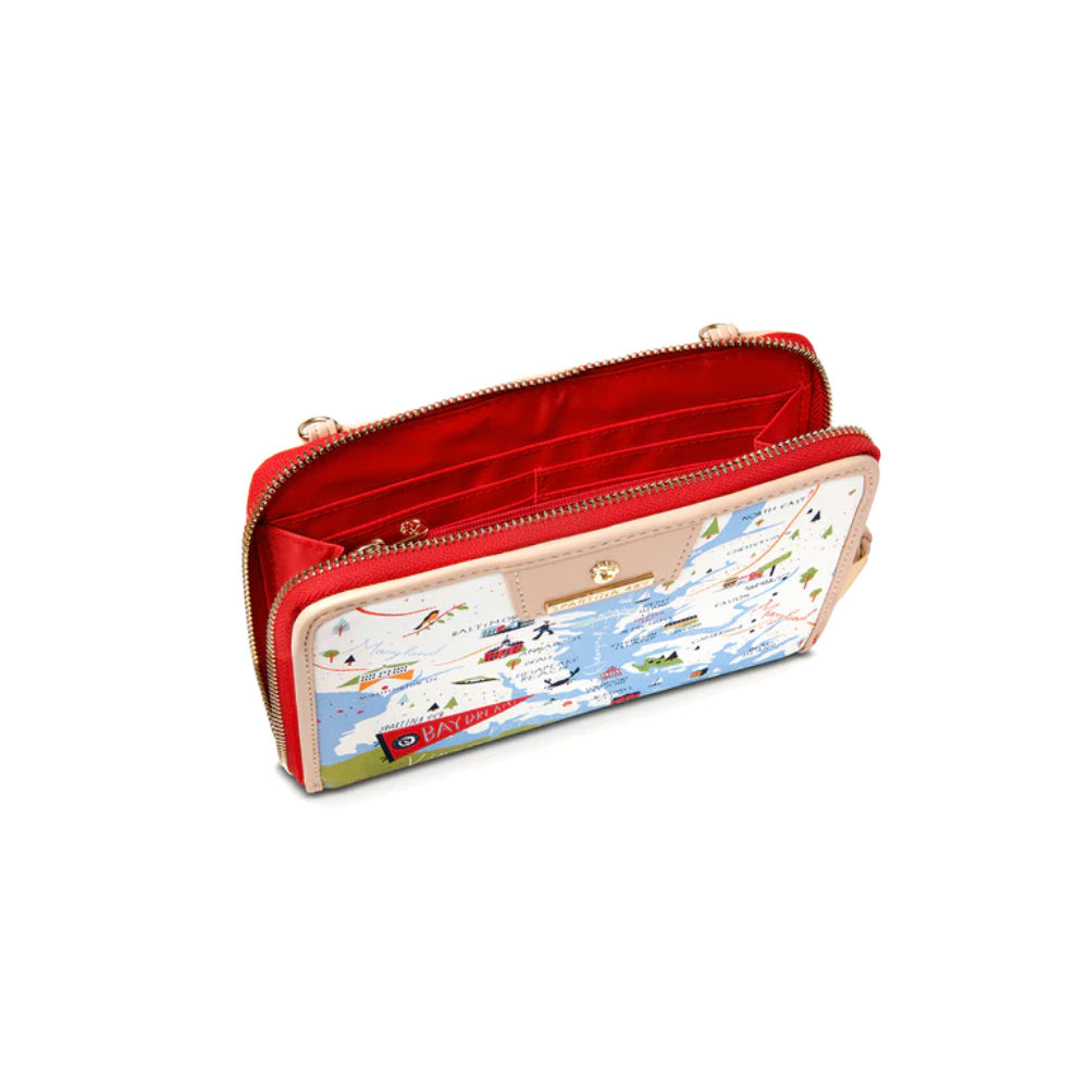 Spartina Bay Dreams All-in-One Phone Crossbody