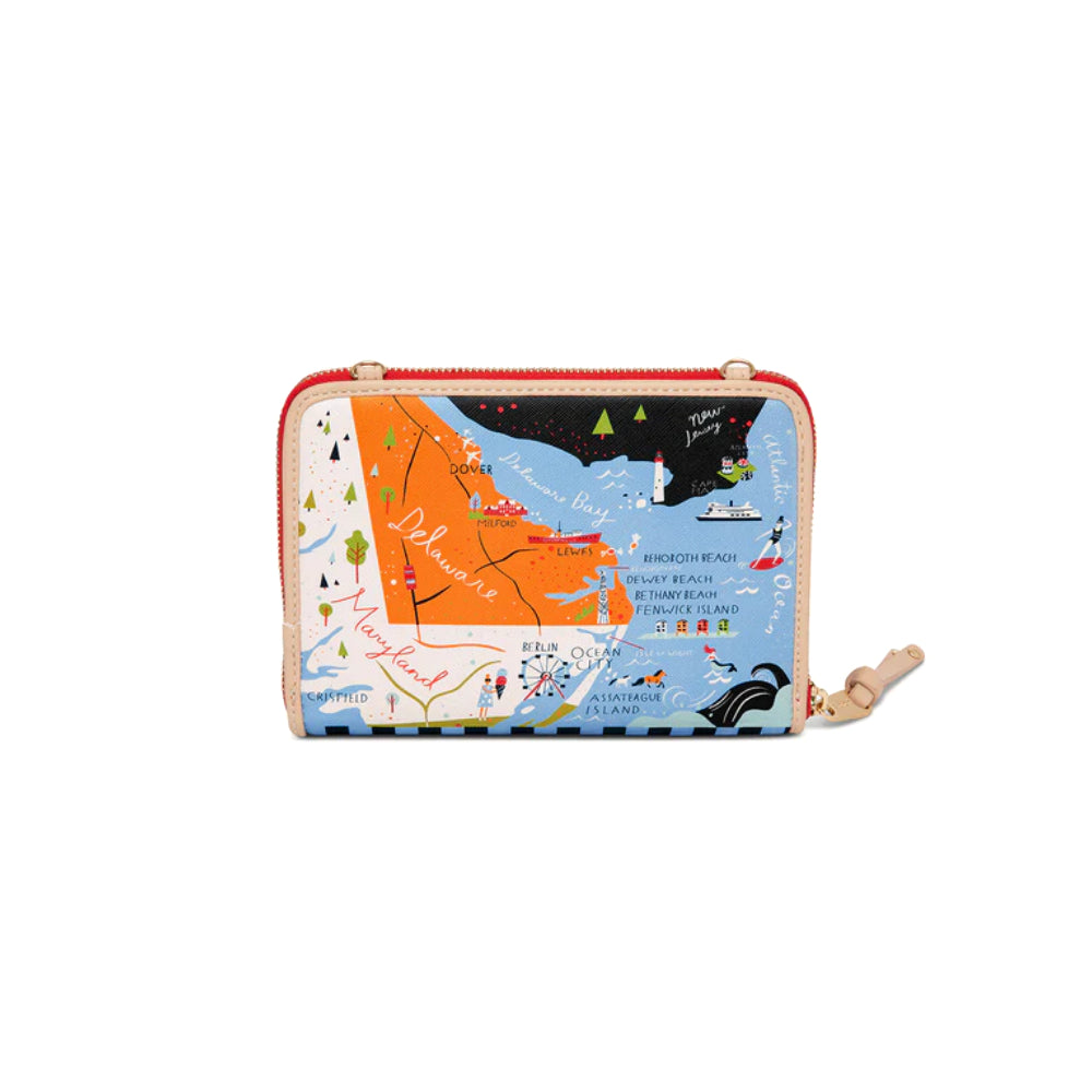 Spartina Bay Dreams All-in-One Phone Crossbody