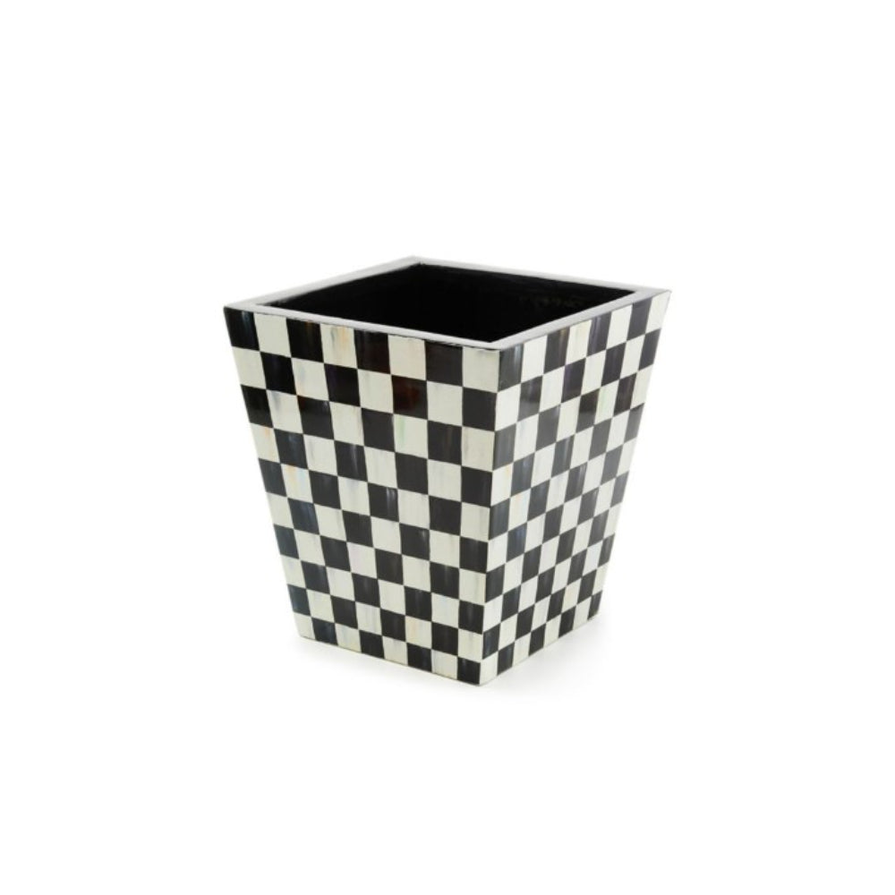 MacKenzie-Childs Courtly Check 13" Planter