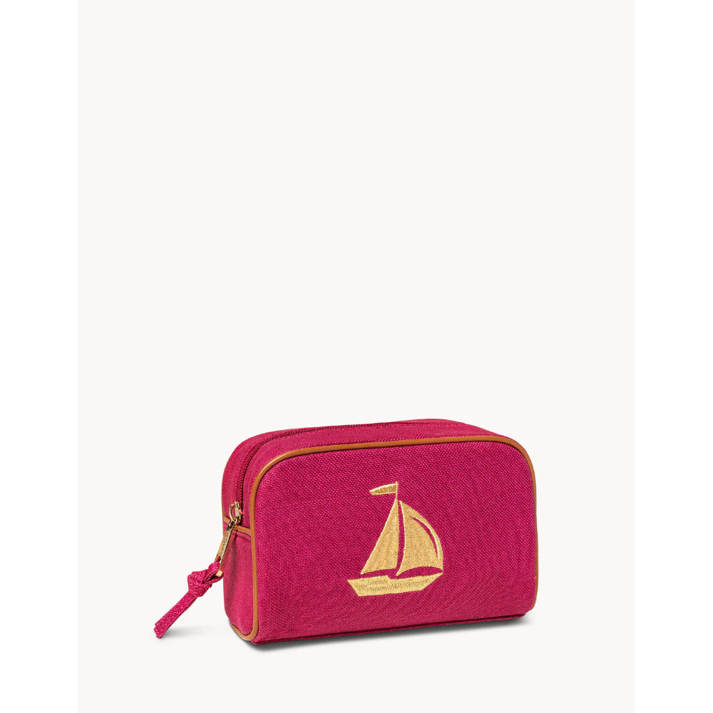 Spartina Embroidered Travel Pouch