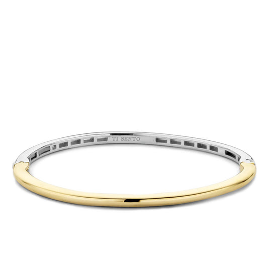 Ti Sento Two-Tone Bangle Bracelet