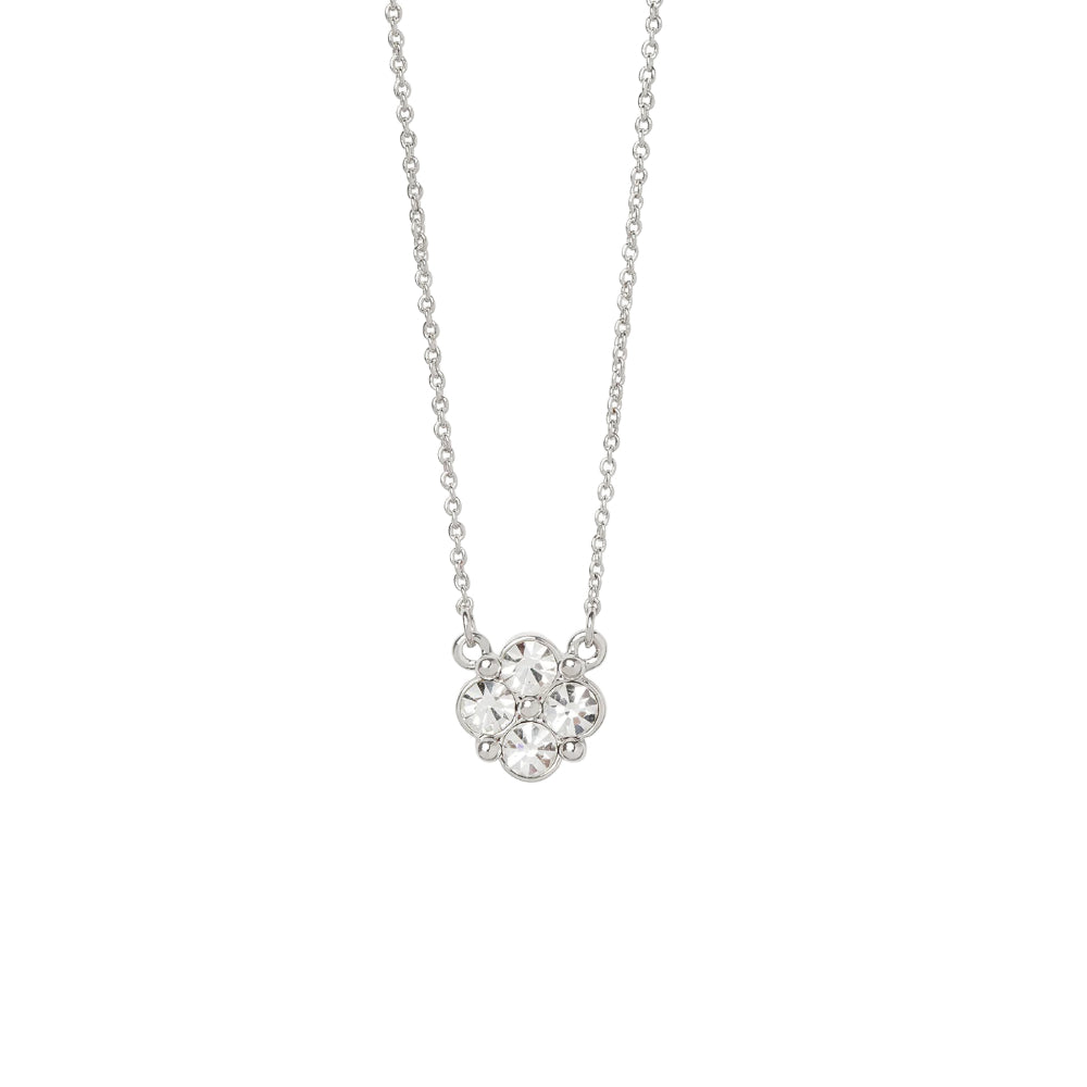 Spartina Sea La Vie Blessed Crystal Clover Necklace