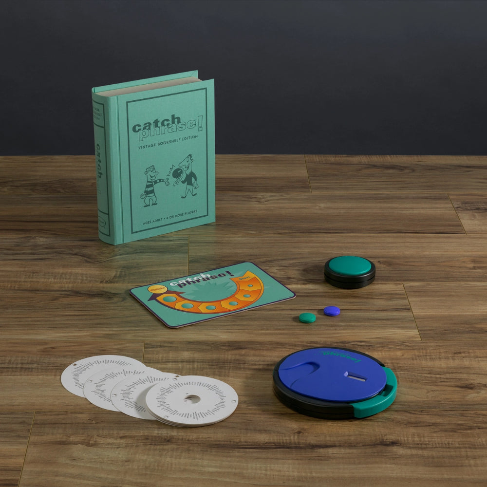 WS Game Company Catch Phrase Vintage Bookshelf Edition Game