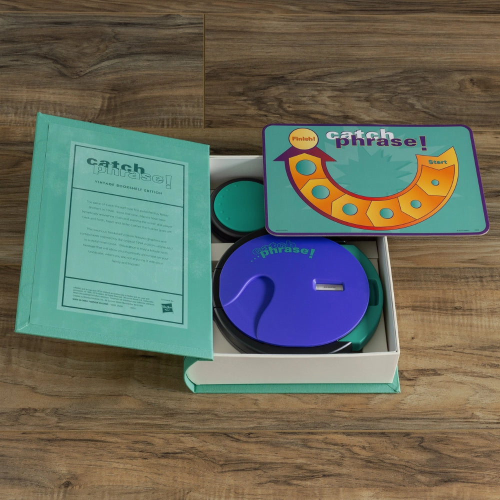 WS Game Company Catch Phrase Vintage Bookshelf Edition Game
