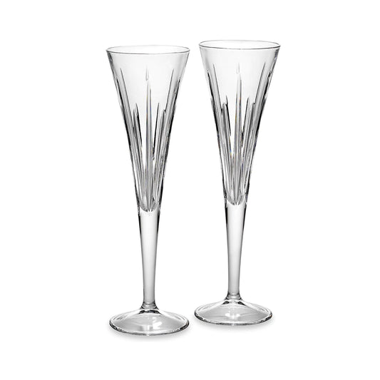 Reed & Barton Soho Crystal 2-Piece Toasting Flute Set