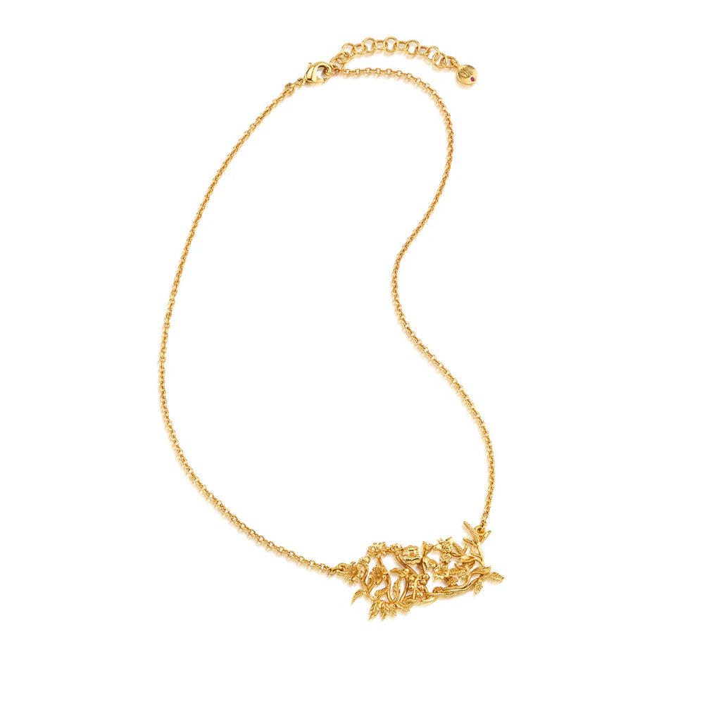 Capucine De Wulf Meadow Cluster Necklace 16"