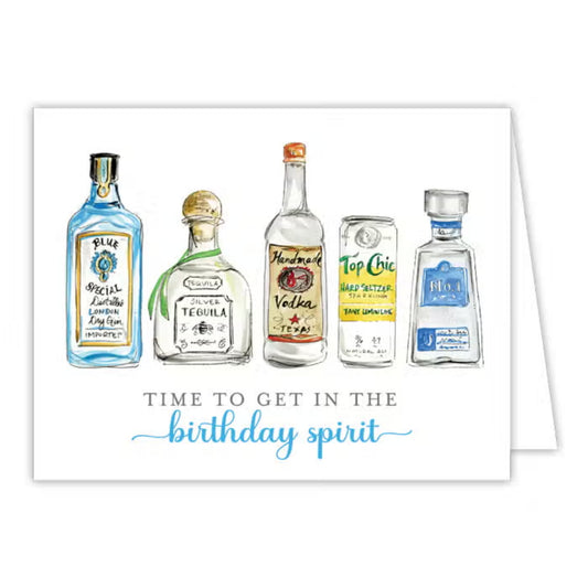 RosanneBeck Time To Get In The Spirit Birthday Spirit Greeting Card