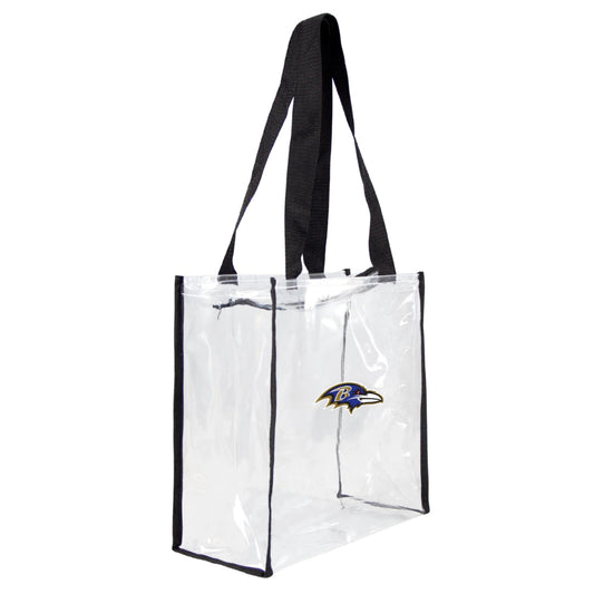 Little Earth Productions Baltimore Ravens Clear Square Stadium Tote
