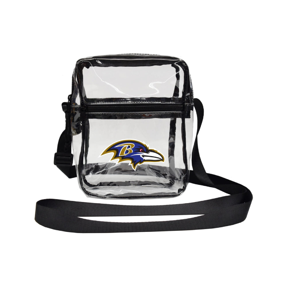 Little Earth Productions NFL Baltimore Ravens Clear Sideline Purse