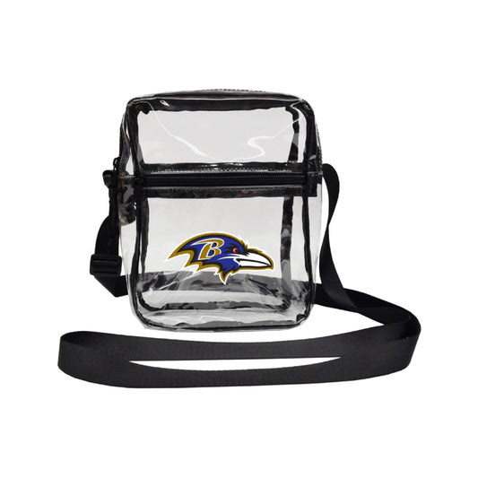 Little Earth Productions NFL Baltimore Ravens Clear Sideline Purse