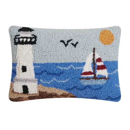 Peking Handicraft Lighthouse Hook Pillow