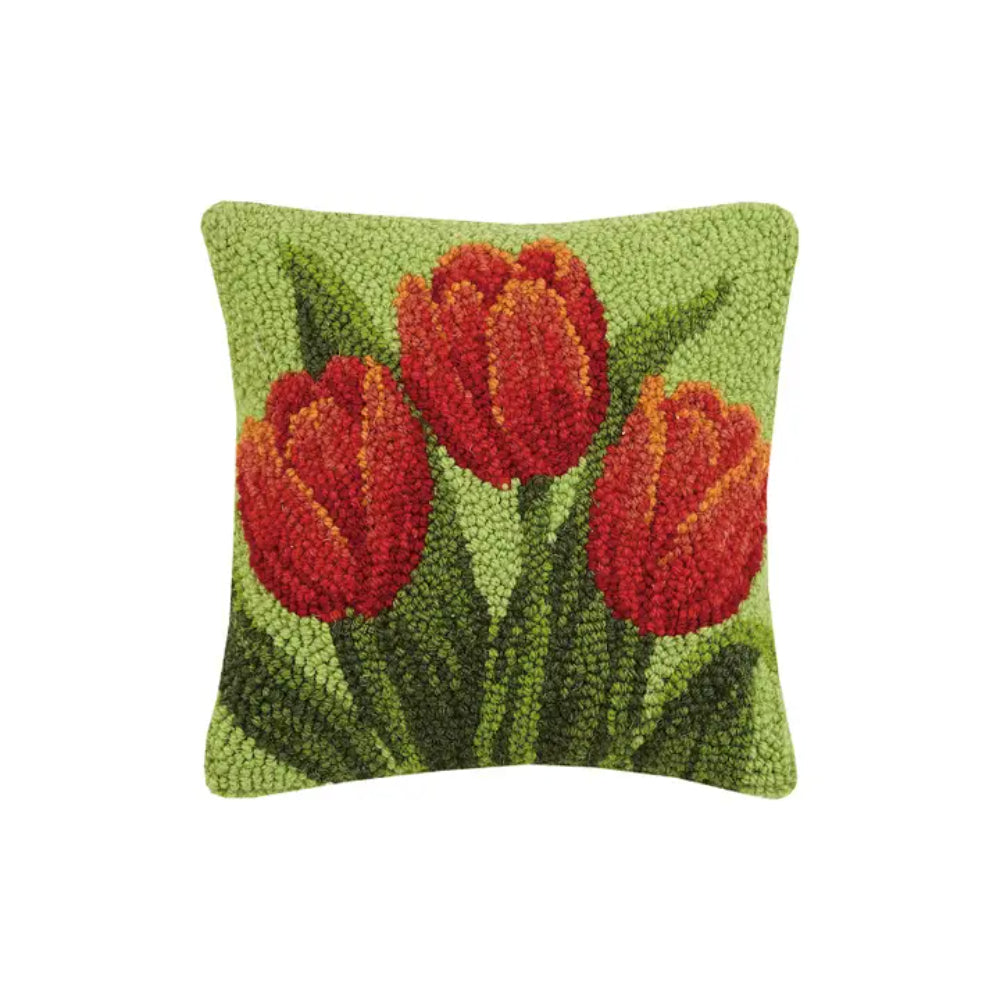 Peking Handicraft Tulip Hook Pillow