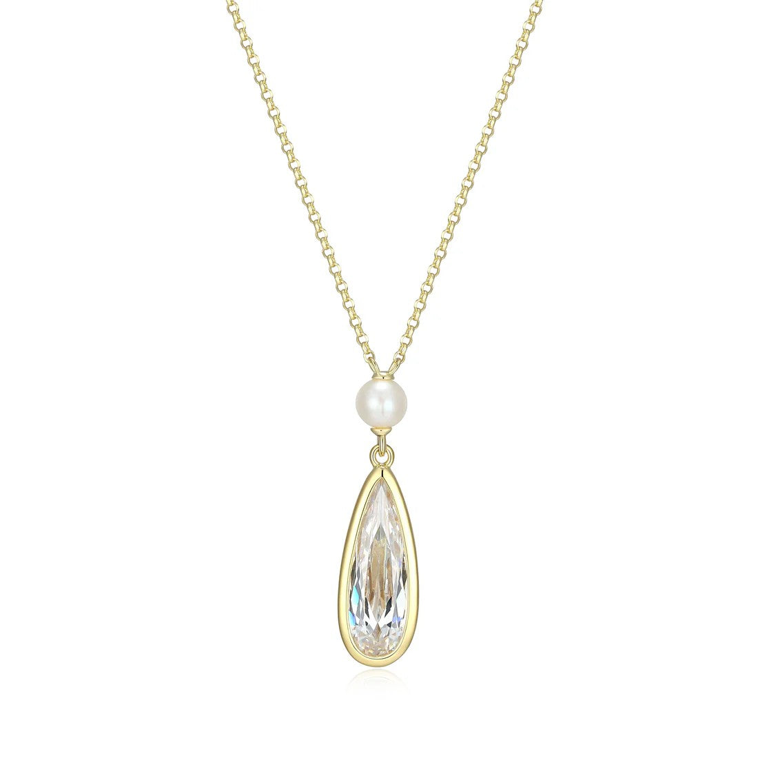 Elle Lustre Collection Freshwater Pearl Necklace