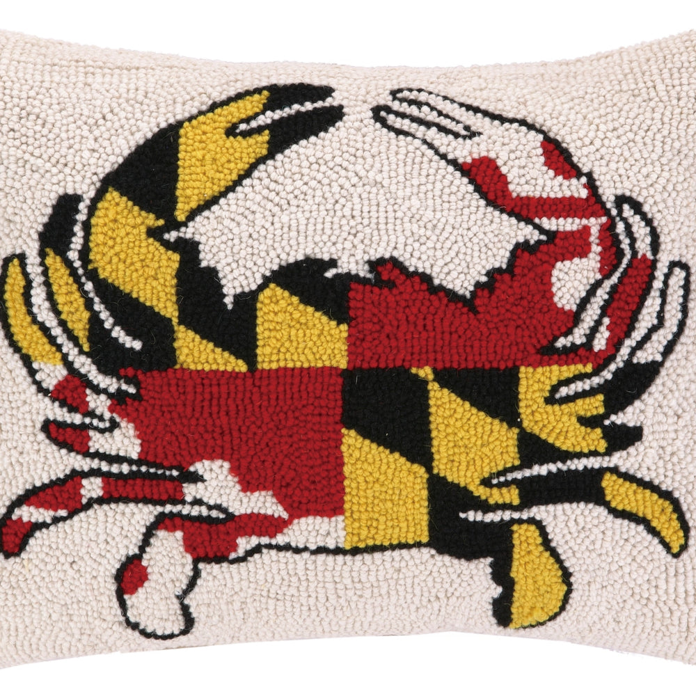 Maryland Flag Crab Pillow