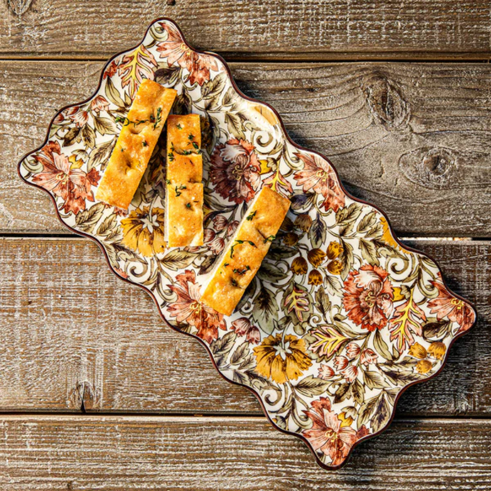 Juliska Willa 16" Hostess Tray - Amber