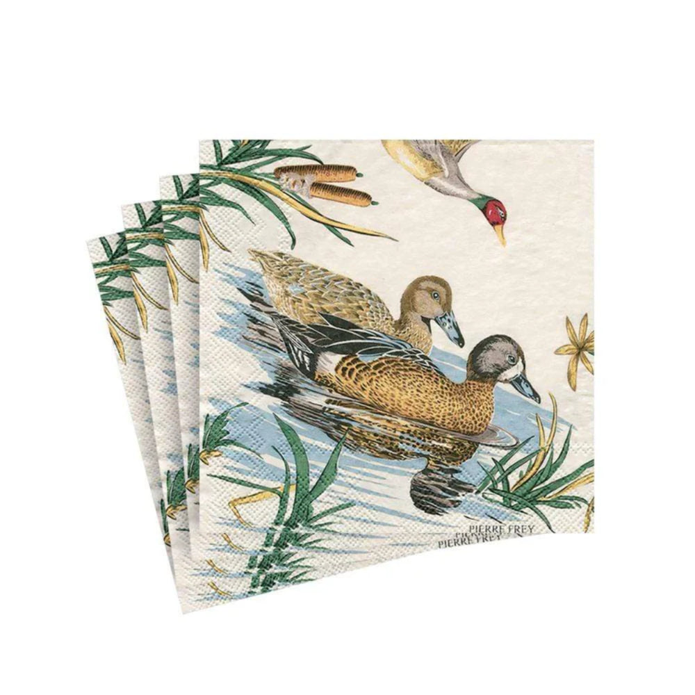 Caspari Sologne Paper Cocktail Napkins - Set of 20