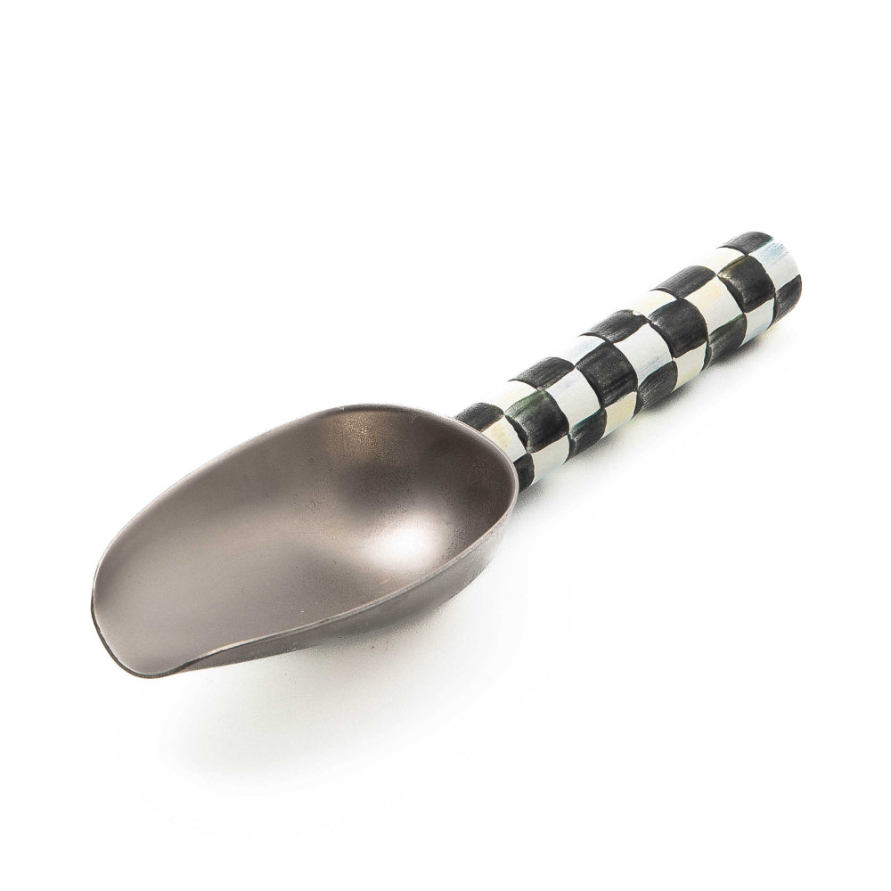 MacKenzie-Childs Courtly Check Enamel Scoop - Small