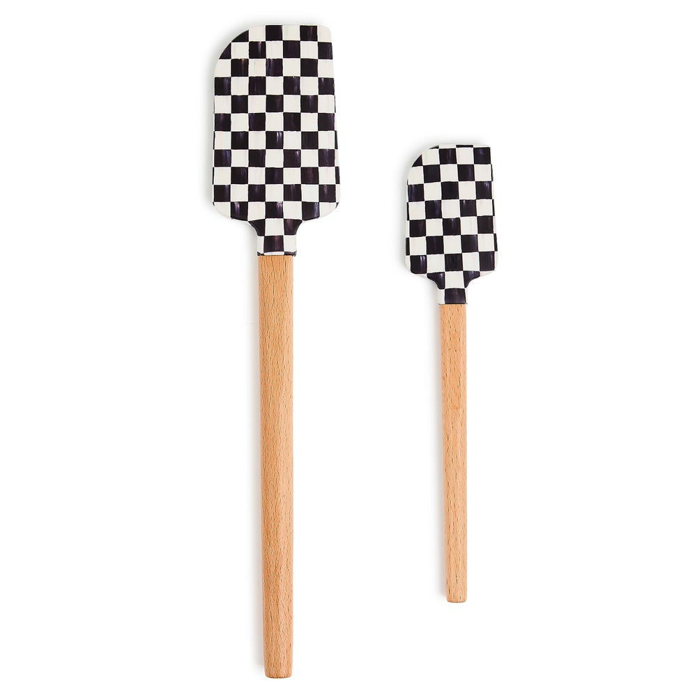 Mackenzie-Childs Courtly Check Spatula - Set of 2