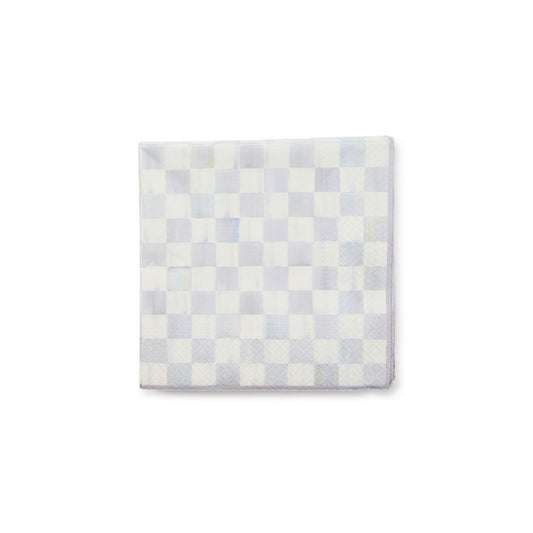 Mackenzie-Childs Sterling Check Luncheon Paper Napkins