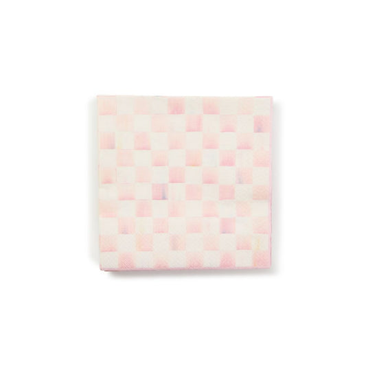Mackenzie-Childs Rosy Check Luncheon Paper Napkins