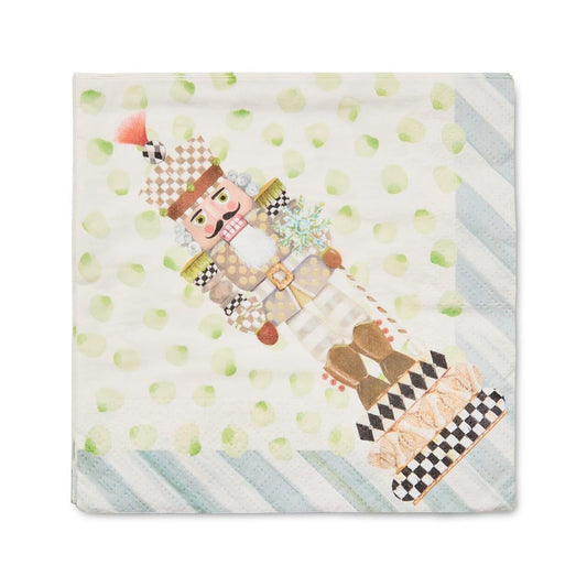 Mackenzie-Childs Nutcracker Dinner Paper Napkins - Pack of 20