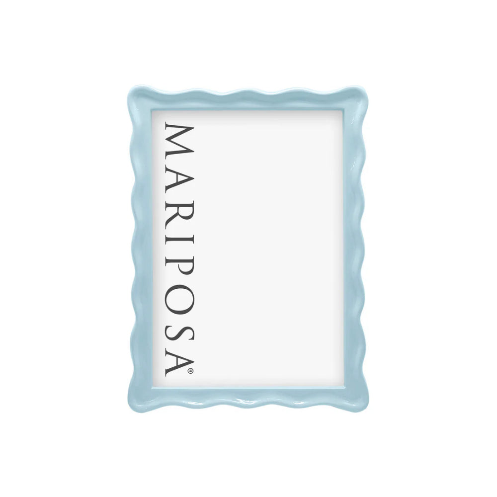Mariposa Wavy Dusty Blue Frame