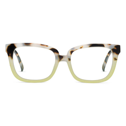 Peepers Blue Light Readers Athens - Chai Tortoise/Matcha
