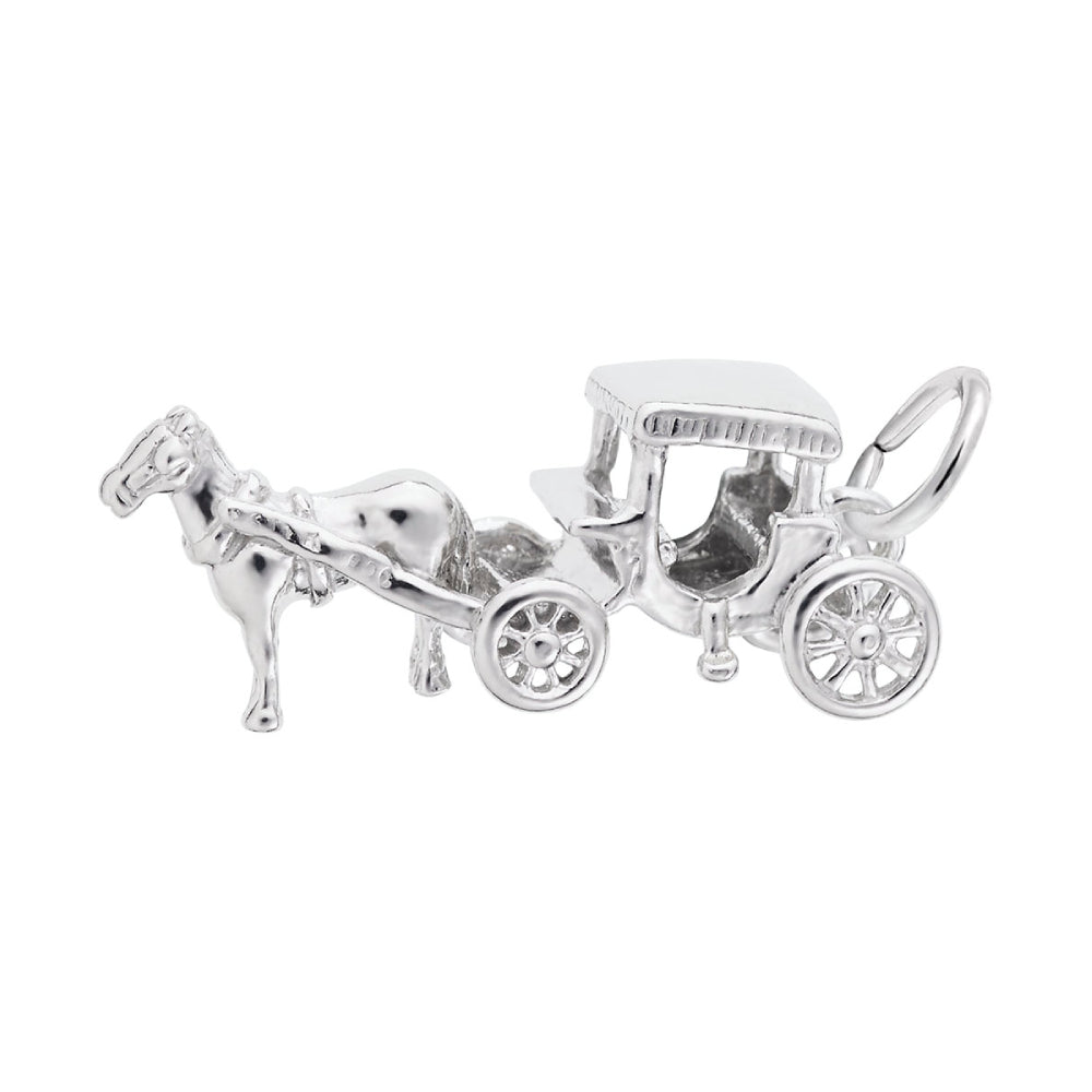3406 Horse & Carriage Charm