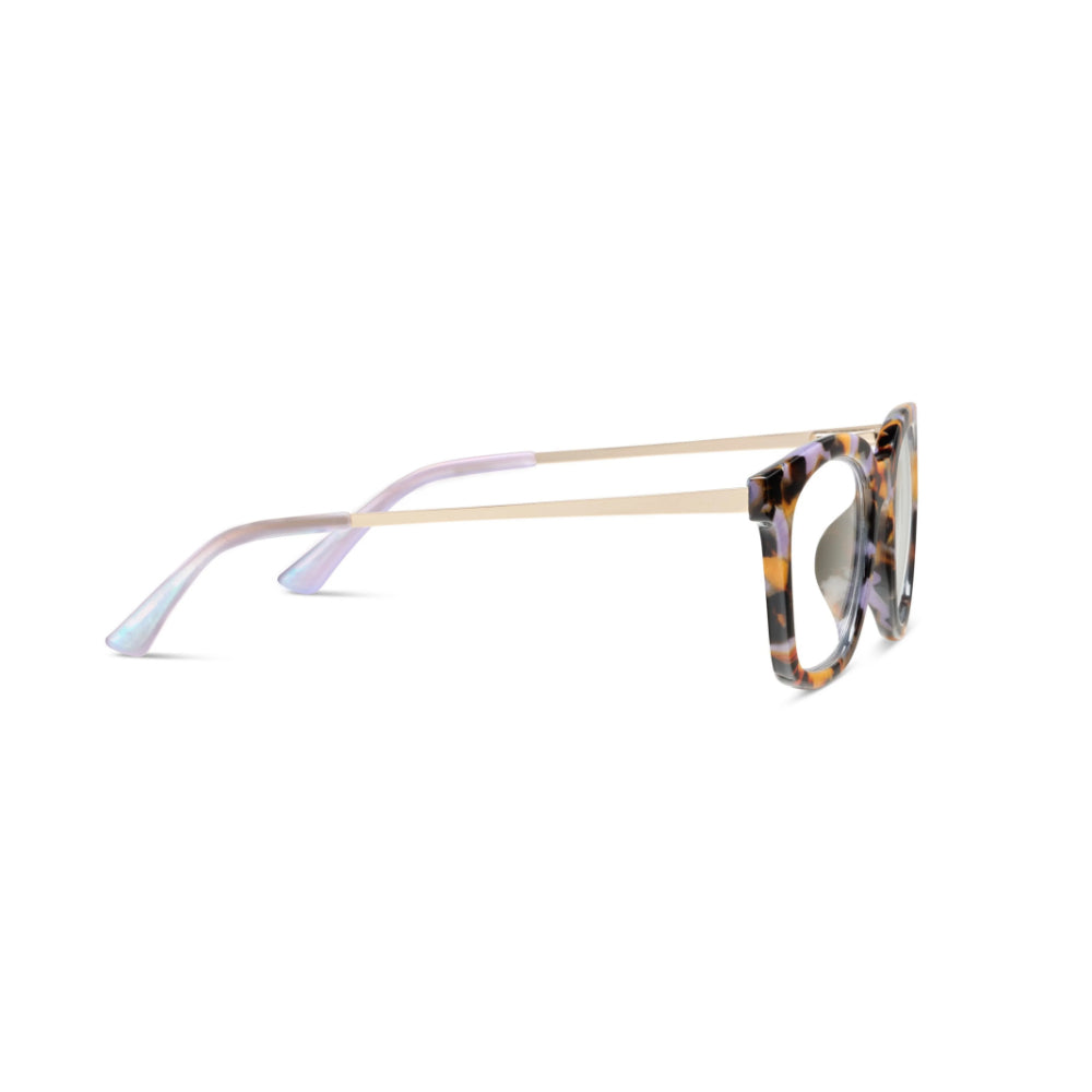 Peepers Blue Light Readers Millie - Purple Botanico