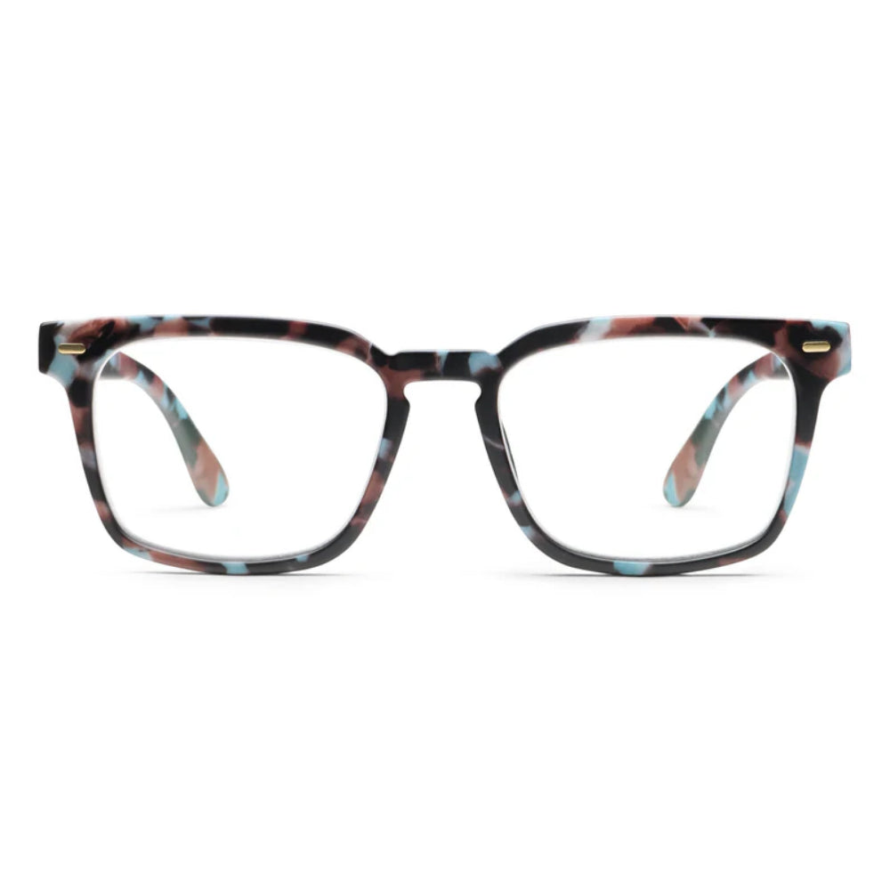 Peepers Blue Light Readers Jude - Light Blue Botanico