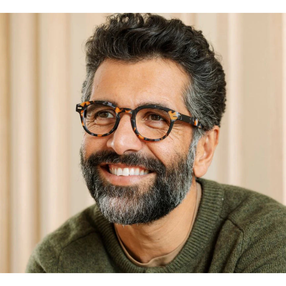 Peepers Blue Light Readers Headliner - Gray Botanico