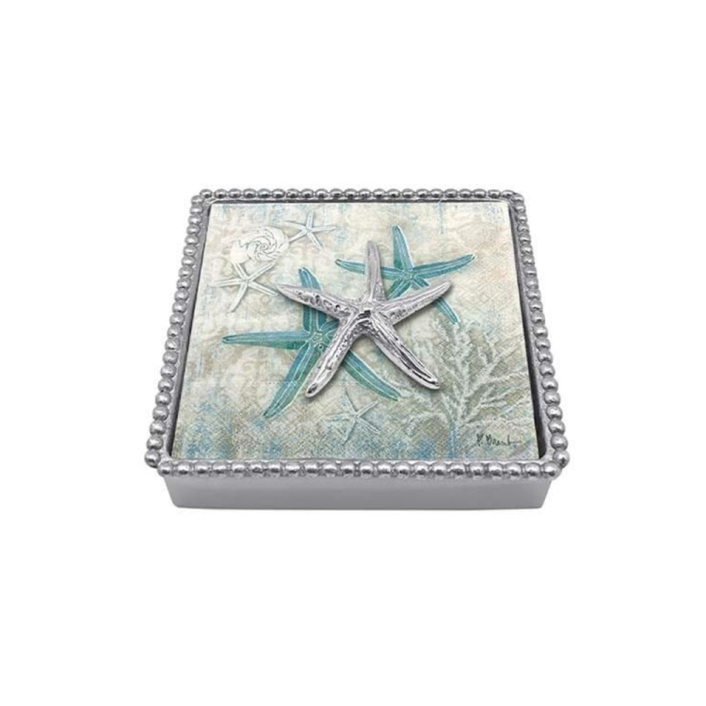 Mariposa Spiny Starfish Napkin Box