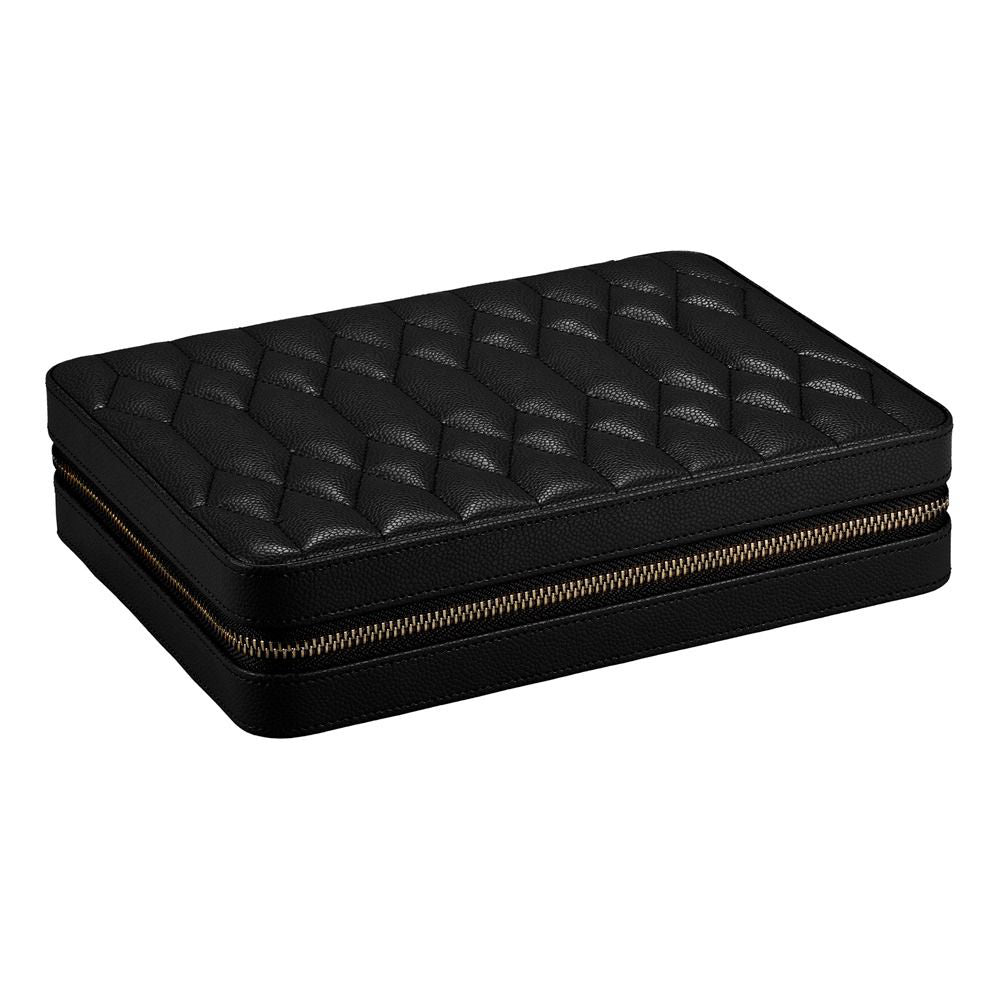 Wolf Lauren Large Zip Case - Black