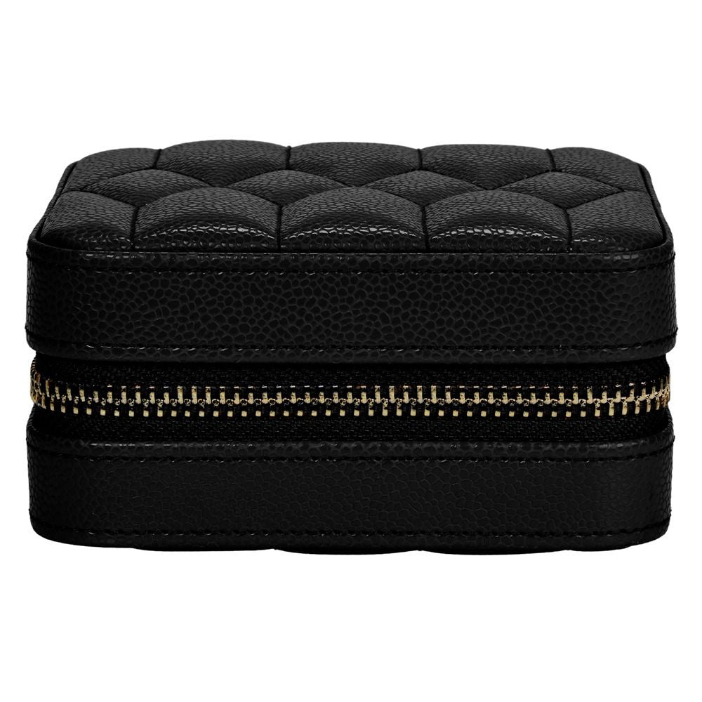 Wolf Lauren Zip Travel Case - Black