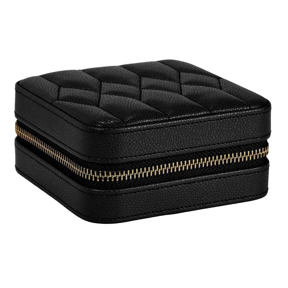 Wolf Lauren Zip Travel Case - Black